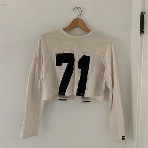 Urban Outfitters Cropped Starter Jersey